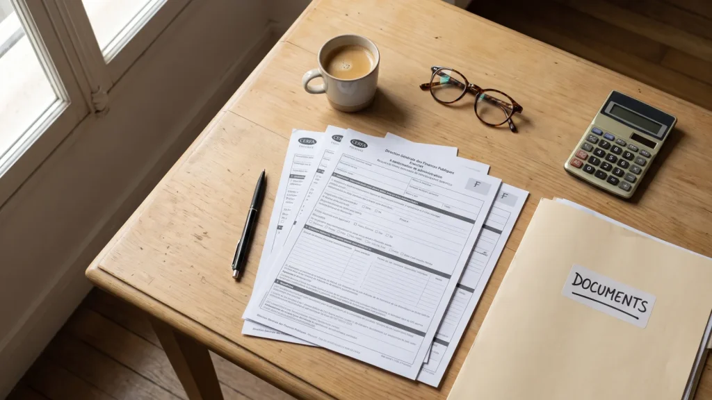 Documents administratifs et courrier de mise en demeure au syndic