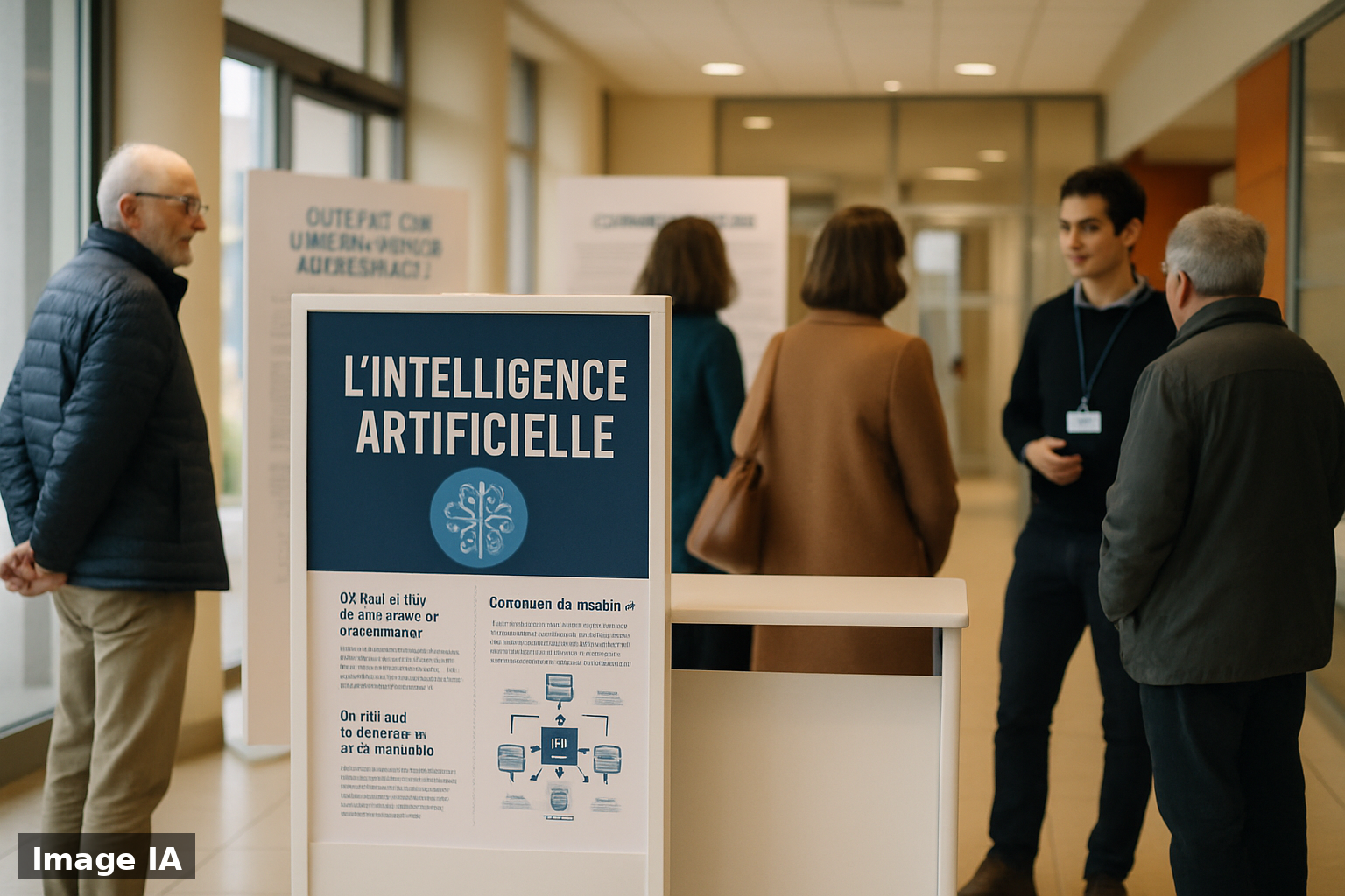 À Parthenay, une exposition sur les intelligences artificielles, à la Maison de l’emploi, ce qui surprend