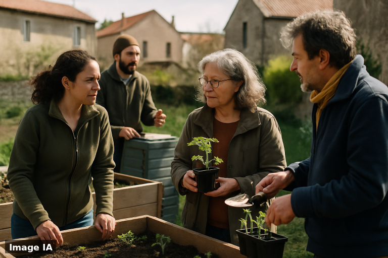 À Mozac, les Jardiniers des Pays d’Auvergne, astuces partagées, ce réseau local surprend les habitants