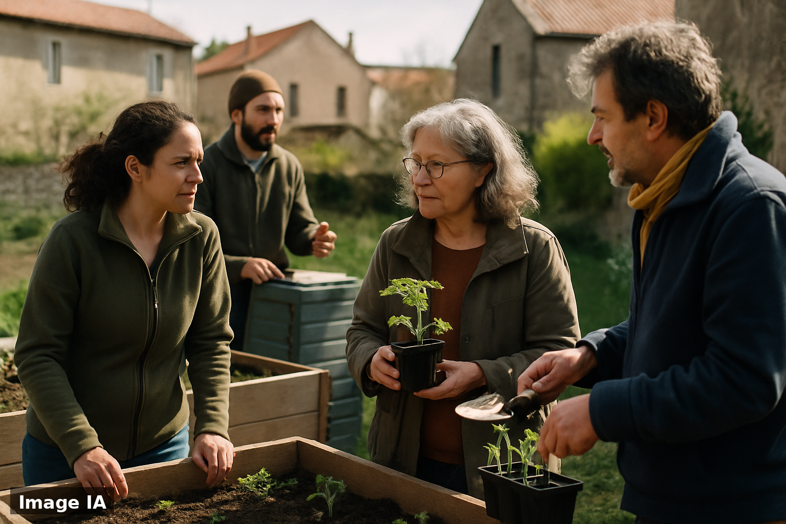 À Mozac, les Jardiniers des Pays d’Auvergne, astuces partagées, ce réseau local surprend les habitants